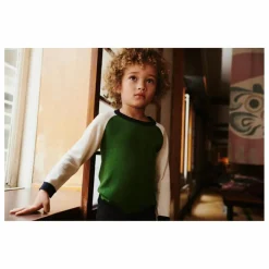Enfant FUB Pulls, Gilets|Pull Colorblock Maille Fine Laine de Mérinos |