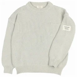 New Búho Pull Coton Bio | Gris clair