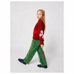 Bobo Choses Pull Cœur Laine | Rouge New