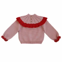 Enfant Kalinka Pulls, Gilets|Pull Dove Laine Mérinos |