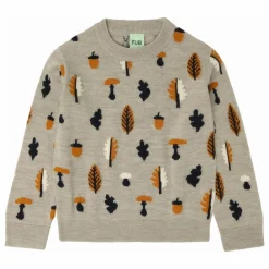 Enfant FUB Pull Jaquard Laine de Mérinos |
