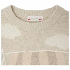 Best Bonpoint Pull Jodora Laine | Gris chiné