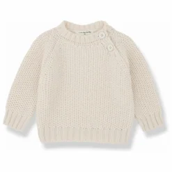 Best 1+ in the family Pull Jonas Laine Mérinos | Ecru