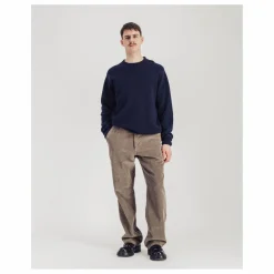 Parages Pull Jonas Laine Mérinos Superfine | Bleu marine Outlet