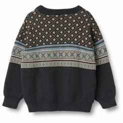 Enfant Wheat Pull Julius Jacquard Coton Bio |