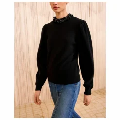 Femme Ulla Johnson Pulls, Gilets|Pull Kalani Brodée Cachemire |