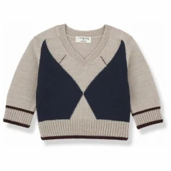 1+ in the family Pull Kasper Laine Mérinos | Beige Best