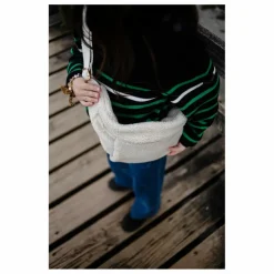 Sale Le Minor Pull Laine Mérinos Marinière x Smallable | Bleu marine