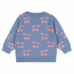 Enfant Konges Sløjd Pulls, Gilets|Pulls, Gilets|Pull Lapis Cerises Coton Bio |