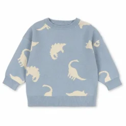 Enfant Konges Sløjd Pulls, Gilets|Pulls, Gilets|Pull Lapis Dinosaures Coton Bio |