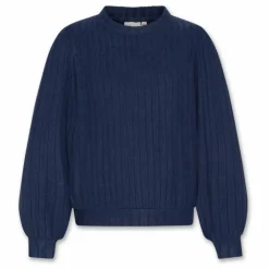 Best AO76 Pull Léger Sol Seoul | Bleu marine