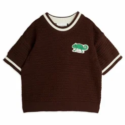 Enfant Mini Rodini Sweats|Sweats|Pull Lézard Manches Courtes Coton Bio |