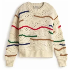 Sale Thinking Mu Pull Macrame Candela Laine | Ecru