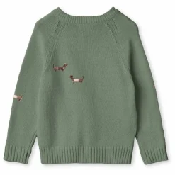 Best Fliink Pull Mahdi Chiens Coton Bio | Vert d'eau