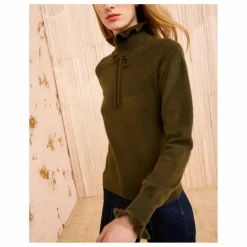 Ulla Johnson Pull Maisie Cachemire | Vert foncé