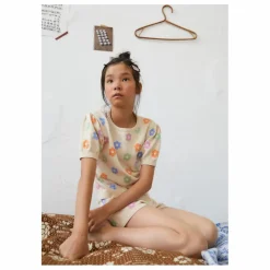 the new society Pull Manches Courtes Kent Coton Bio | Crème Sale