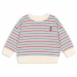 Best Konges Sløjd Pull Manis Rayé | Ecru