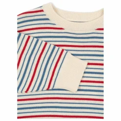 Best Konges Sløjd Pull Manis Rayé | Ecru