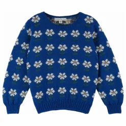 Enfant Emile et Ida Pull Marguerite Laine |