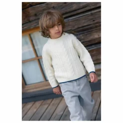 Bonton Pull Maylon Laine | Ecru Discount