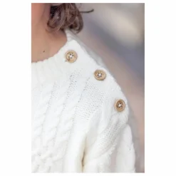 Bonton Pull Maylon Laine | Ecru Discount