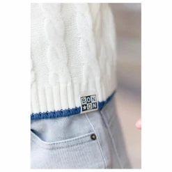 Bonton Pull Maylon Laine | Ecru Discount