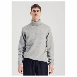 Online Parages Pull Michel Laine Mérinos Superfine | Gris chiné