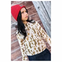 Bonton Pull Misty Cow | Ecru Discount