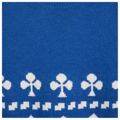 Bobo Choses Pull Oversize Farm Jacquard - Collection Femme | Bleu