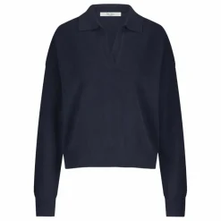 By Bar Pull Polo Dex Laine Mérinos | Bleu nuit