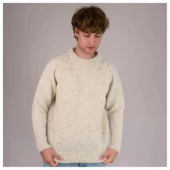 New Origin Knitwear Pull Raglan Chunky Laine | Ecru