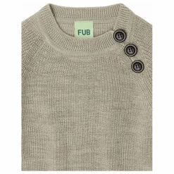 FUB Pull Raglan Laine de Mérinos | Beige chiné Hot