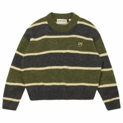 Main Story Pull Rayures | Gris anthracite Outlet