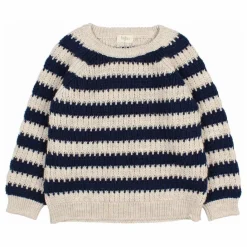 Enfant Búho Pulls, Gilets|Pulls, Gilets|Pull Rayures Laine Alpaga |