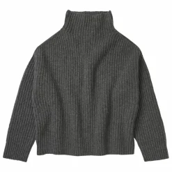 FUB Pull Rib Laine d'Agneau - Collection Femme | Gris Online