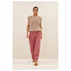 By Bar Pull Sans Manches James Spencer Mohair | Beige Clearance