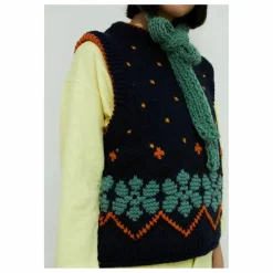 New Dr Bloom Pull Sans Manches Jumpy | Bleu marine