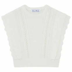 Enfant Tartine et Chocolat Pull Sans Manches Laine |