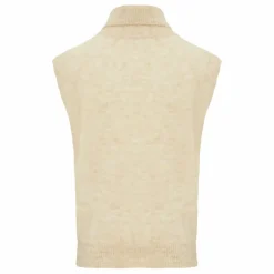 Femme Pomandère Pulls, Gilets|Pull Sans Manches Laine Vierge et Mohair |