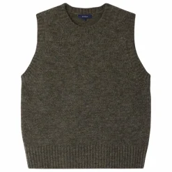 Online Soeur Pull Sans Manches Namaste | Gris chiné