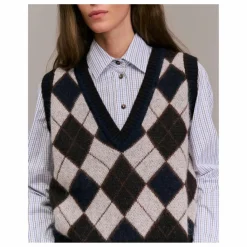 Femme Diega Pull Sans Manches Pasco Alpaga |