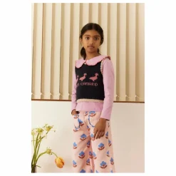 Enfant Hello Simone Pull Sans Manches Pepette Laine Alpaga et Mérinos |