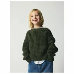 brunobruno nation Pull Sienna Coton Bio | Vert kaki Outlet