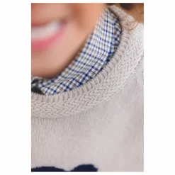 Tartine et Chocolat Pull Ski Laine | Beige Clearance