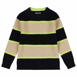 Tumble N'Dry Pull Slide Rayé | Bleu nuit New