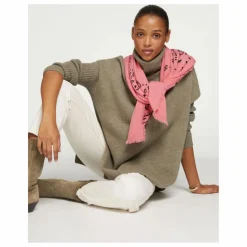 Kujten Pull Tali Cachemire | Vert kaki chiné Discount