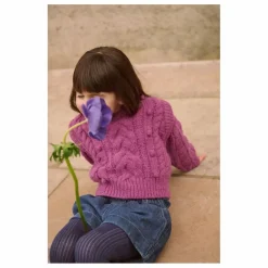 Online Louise Misha Pull Torsadé Anikalia Laine | Framboise