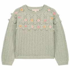 Louise Misha Pull Vakita Laine | Vert amande Outlet