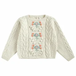 Online Louise Misha Pull Vinia Fleurs | Ecru