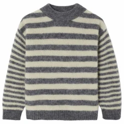 Enfant American Vintage Pulls, Gilets|Pulls, Gilets|Pull Vitow Rayé Alpaga |